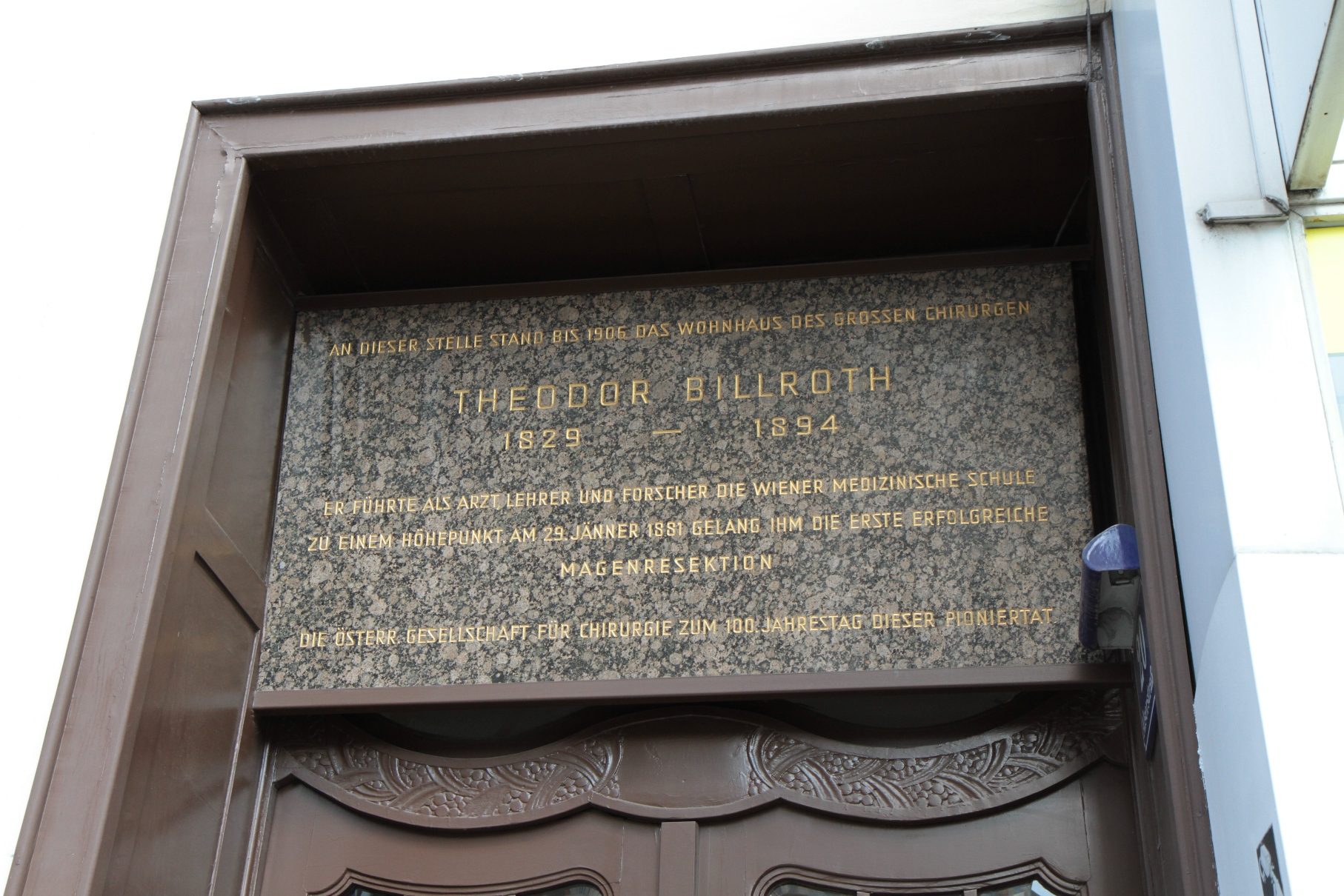Theodor Billroth's house, Vienna - 02.JPG